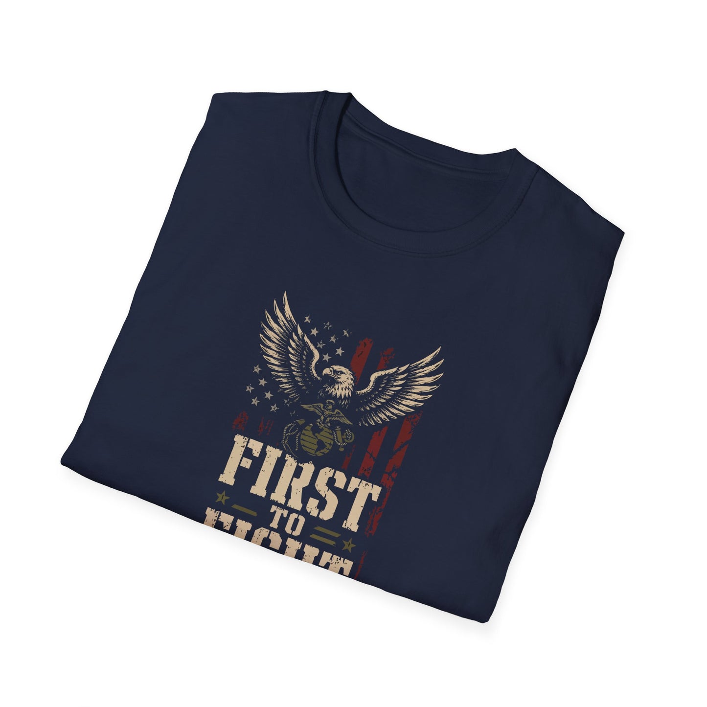 First to Fight Eagle T-Shirt