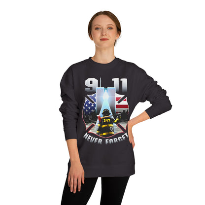 9/11 Never Forget Firefighter Tribute Sweatshirt