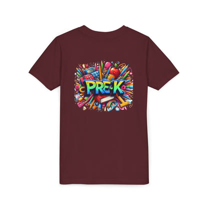 PRE-K Kids Tee — Colorful Back-to-School Pre-K Shirt for Preschoolers
