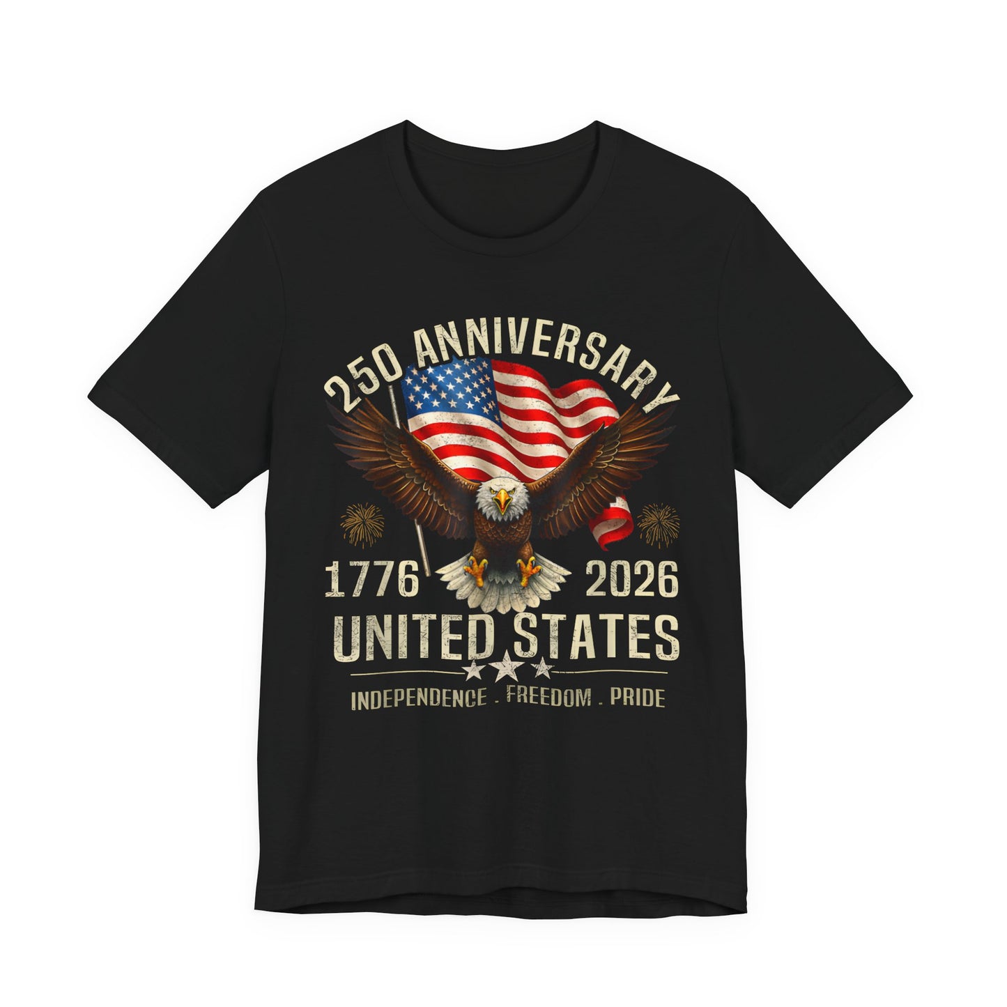 250th Anniversary United States Eagle T-Shirt – 1776–2026 Patriotic Tee