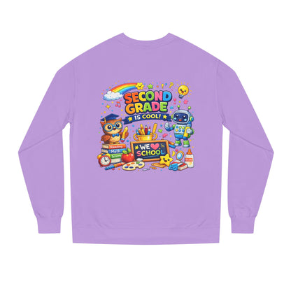 Second Grade Is Cool Sweatshirt – Cute School Kids Crewneck