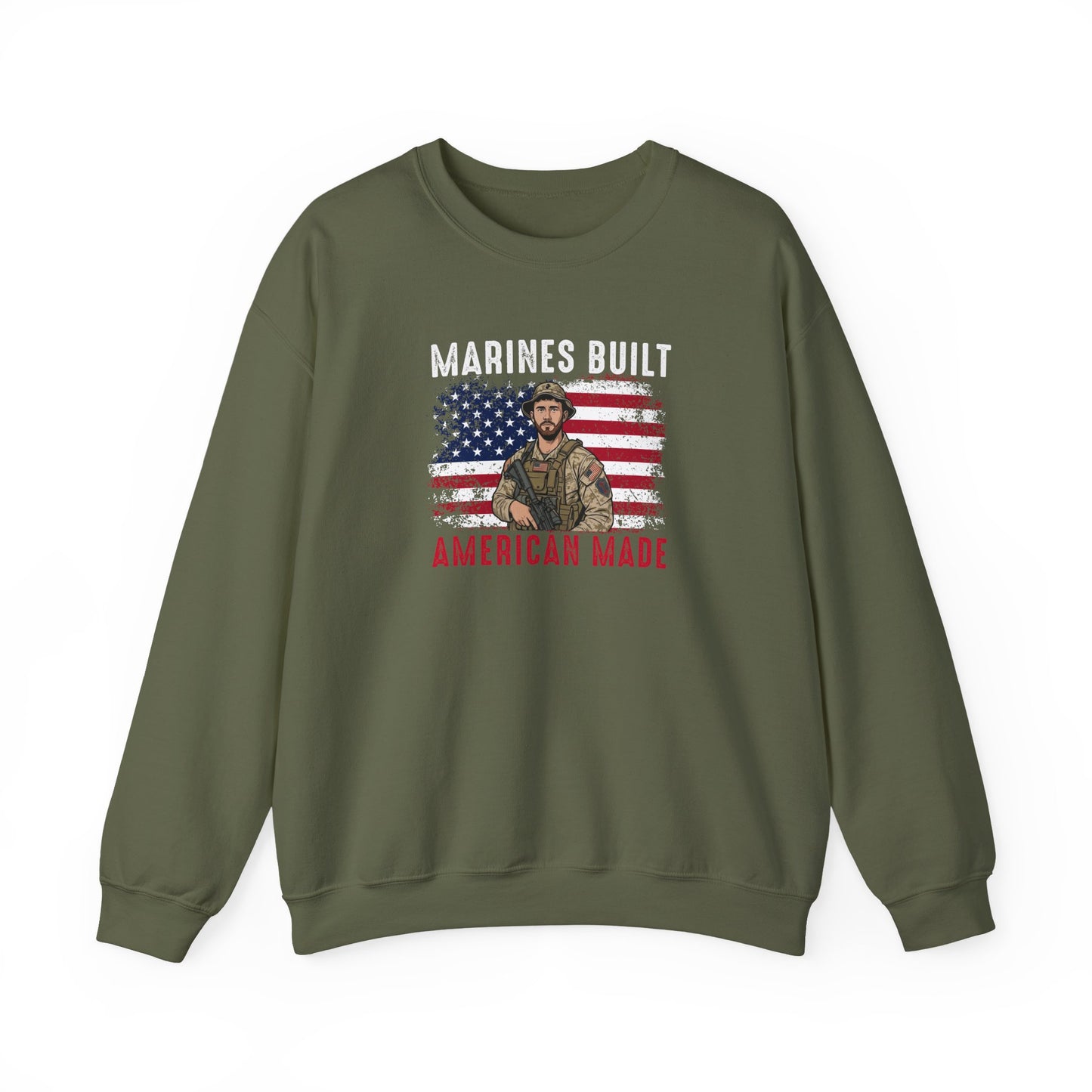 Marines Built American Made Sweatshirt