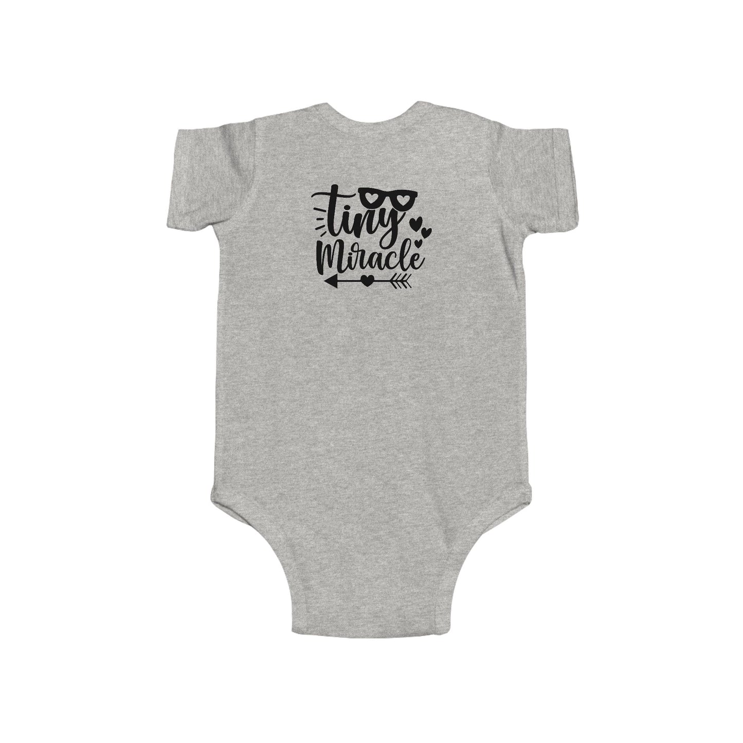 Infant Bodysuit - "Tiny Miracle" Baby Onesie, Newborn Gift