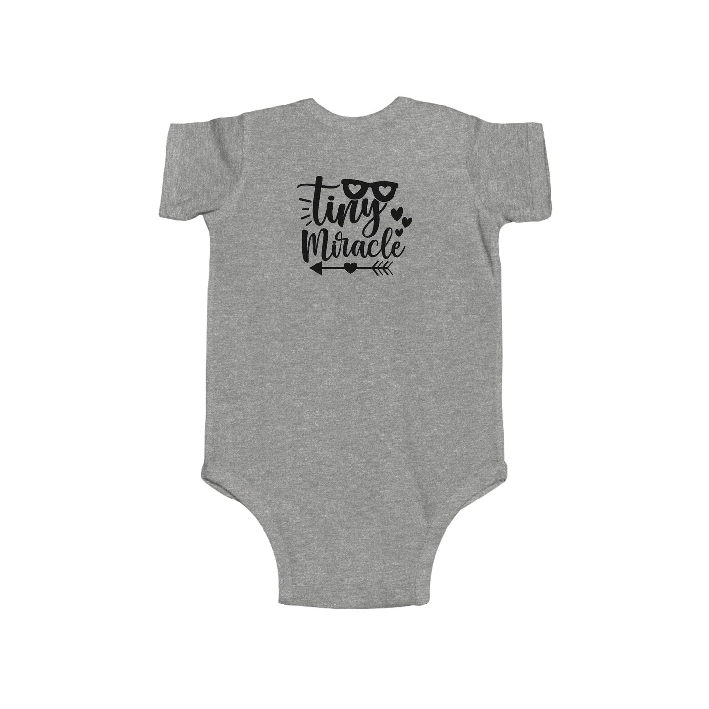 Infant Bodysuit - "Tiny Miracle" Baby Onesie, Newborn Gift