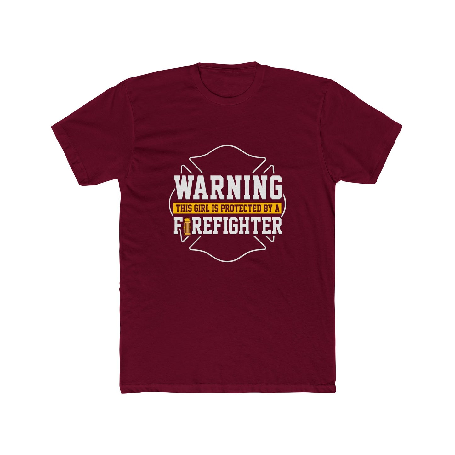 Warning This Girl Is Protected By A Firefighter T-Shirt
