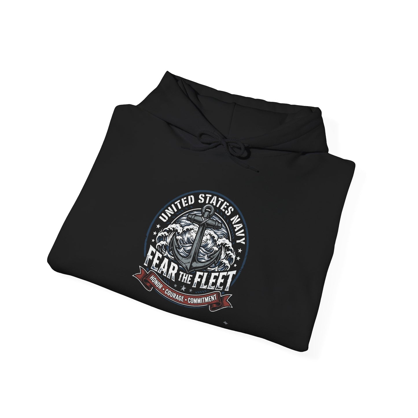 United States Navy Fear the Fleet Hoodie