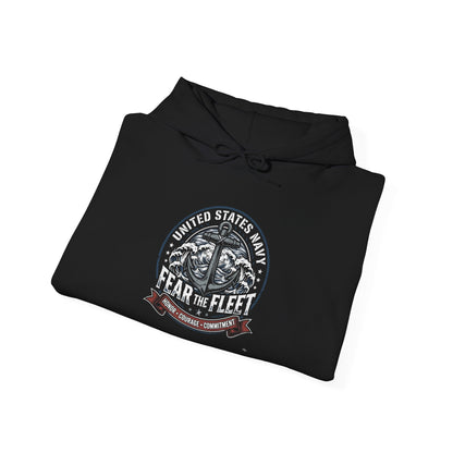 United States Navy Fear the Fleet Hoodie