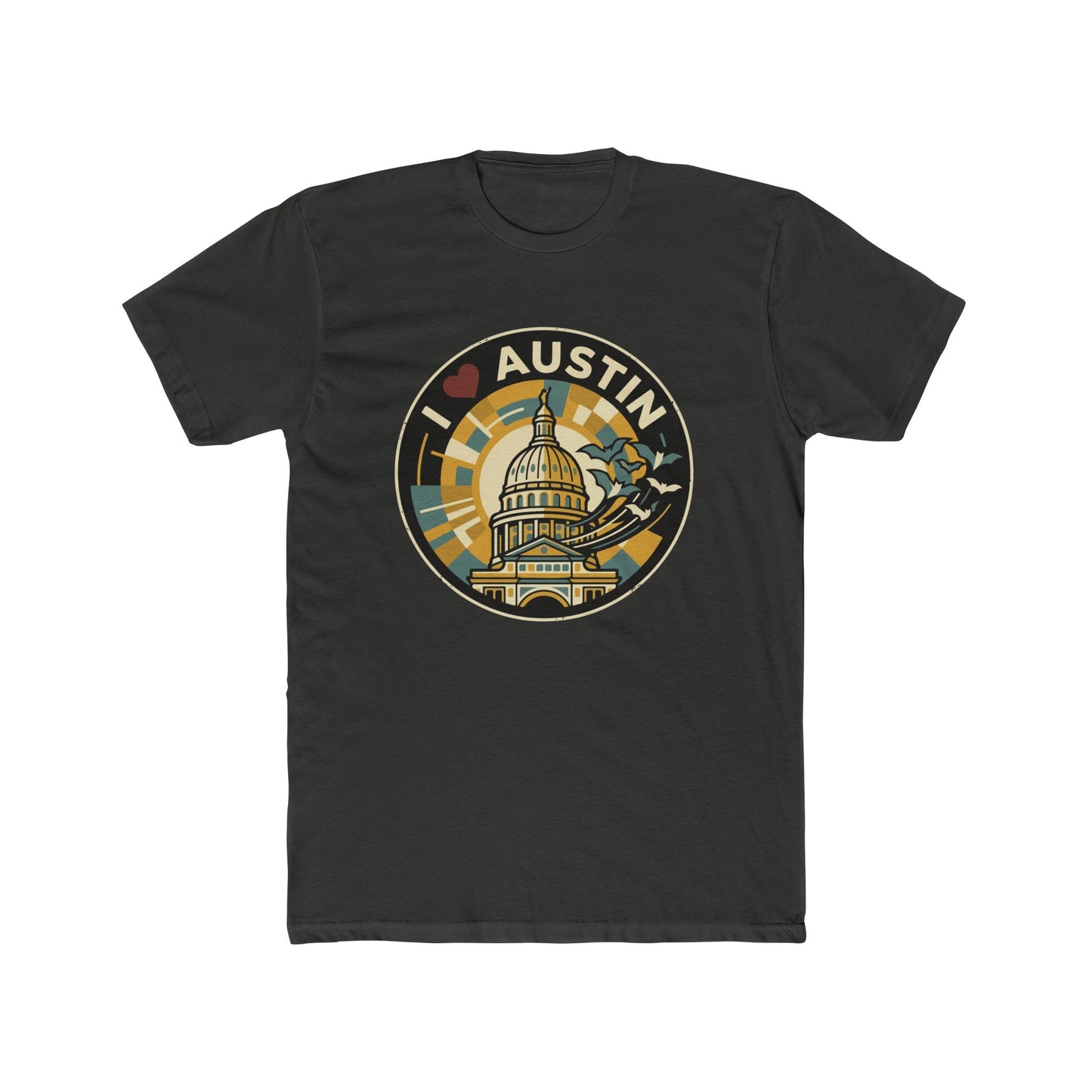 I  Austin Capitol Graphic T-Shirt – Retro City Pride Tee