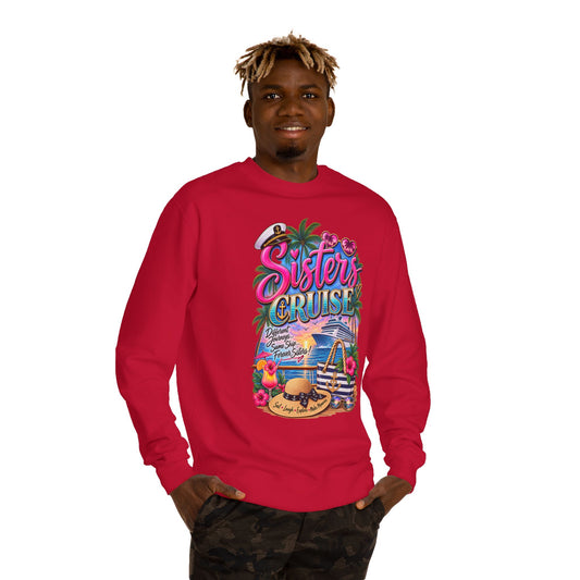 Sisters Cruise Sweatshirt – Tropical Girls’ Getaway Crewneck