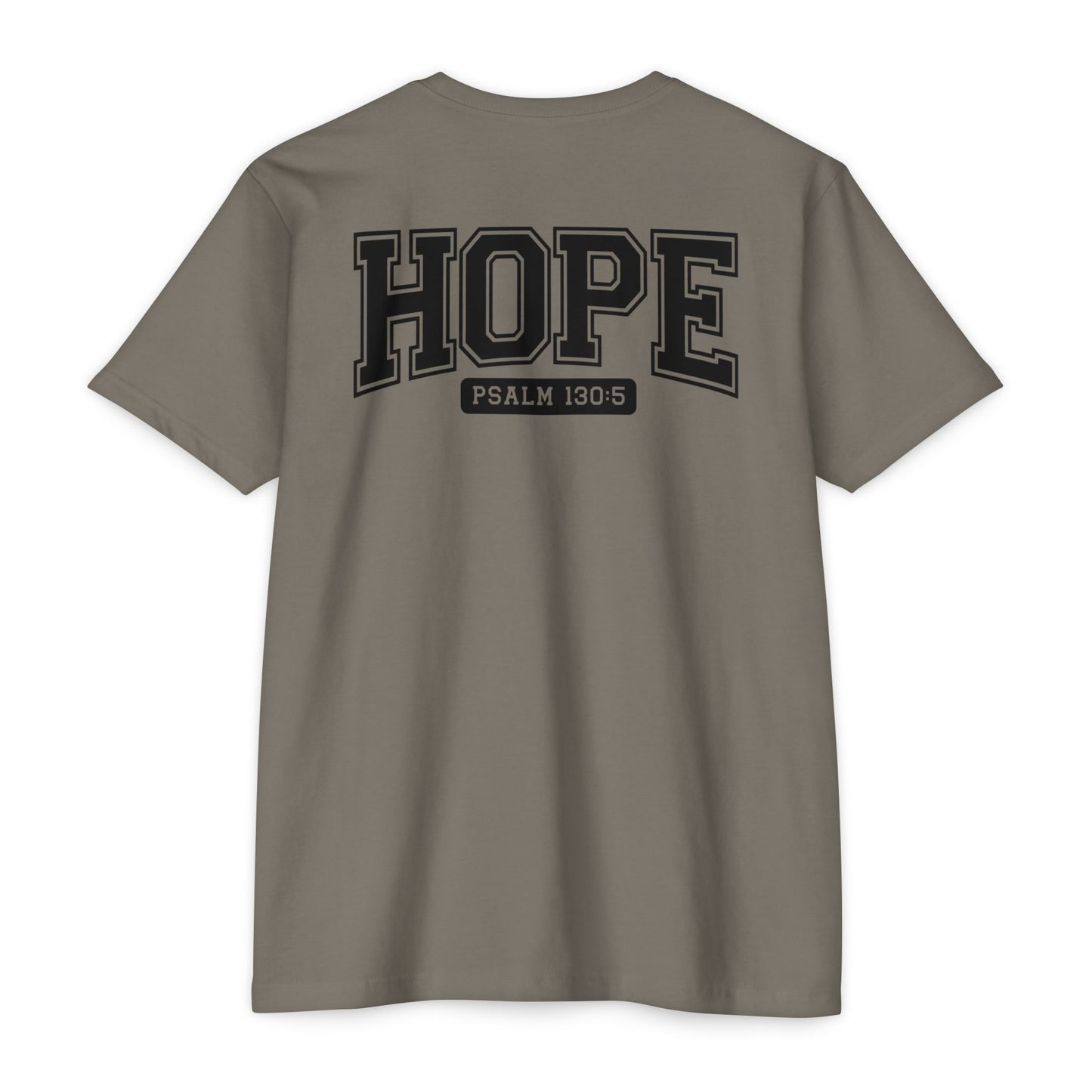 Hope Psalm 130:5 T-Shirt — Inspirational Faith Tee