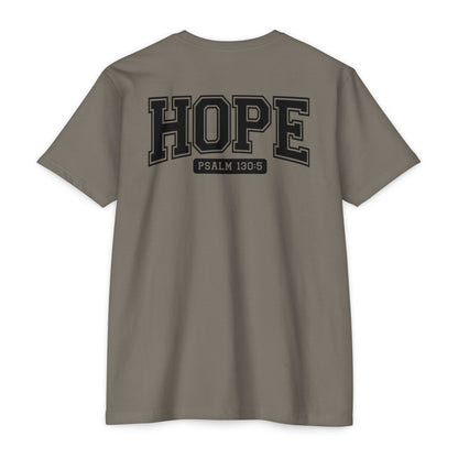 Hope Psalm 130:5 T-Shirt — Inspirational Faith Tee