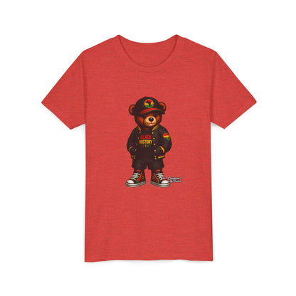 Kids 'Black History' Streetwear Bear Tee