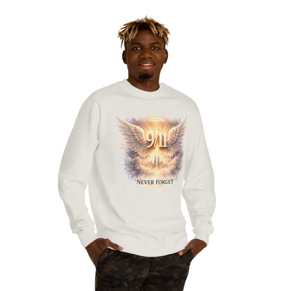 9/11 Never Forget Sweatshirt — Memorial Tribute Crewneck