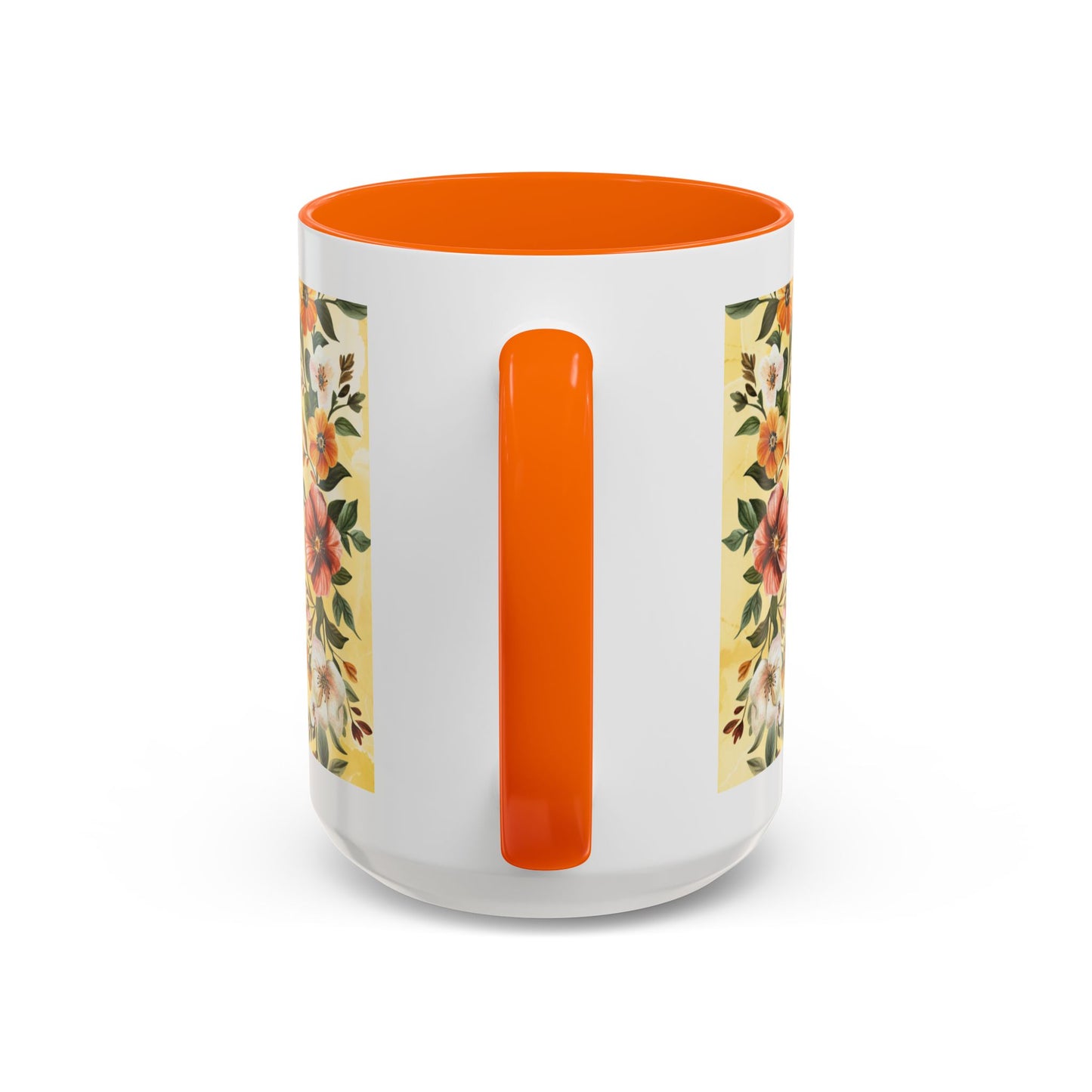She Is Mom Floral Accent Coffee Mug — 'She is Peace, She is Home' Mother's Day Gift