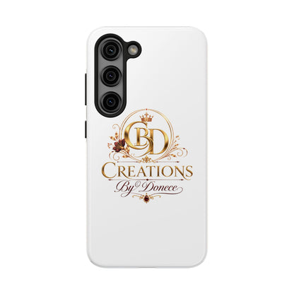 BD Creations By Donece Elegant Logo Tough Phone Case — Protective iPhone Cover