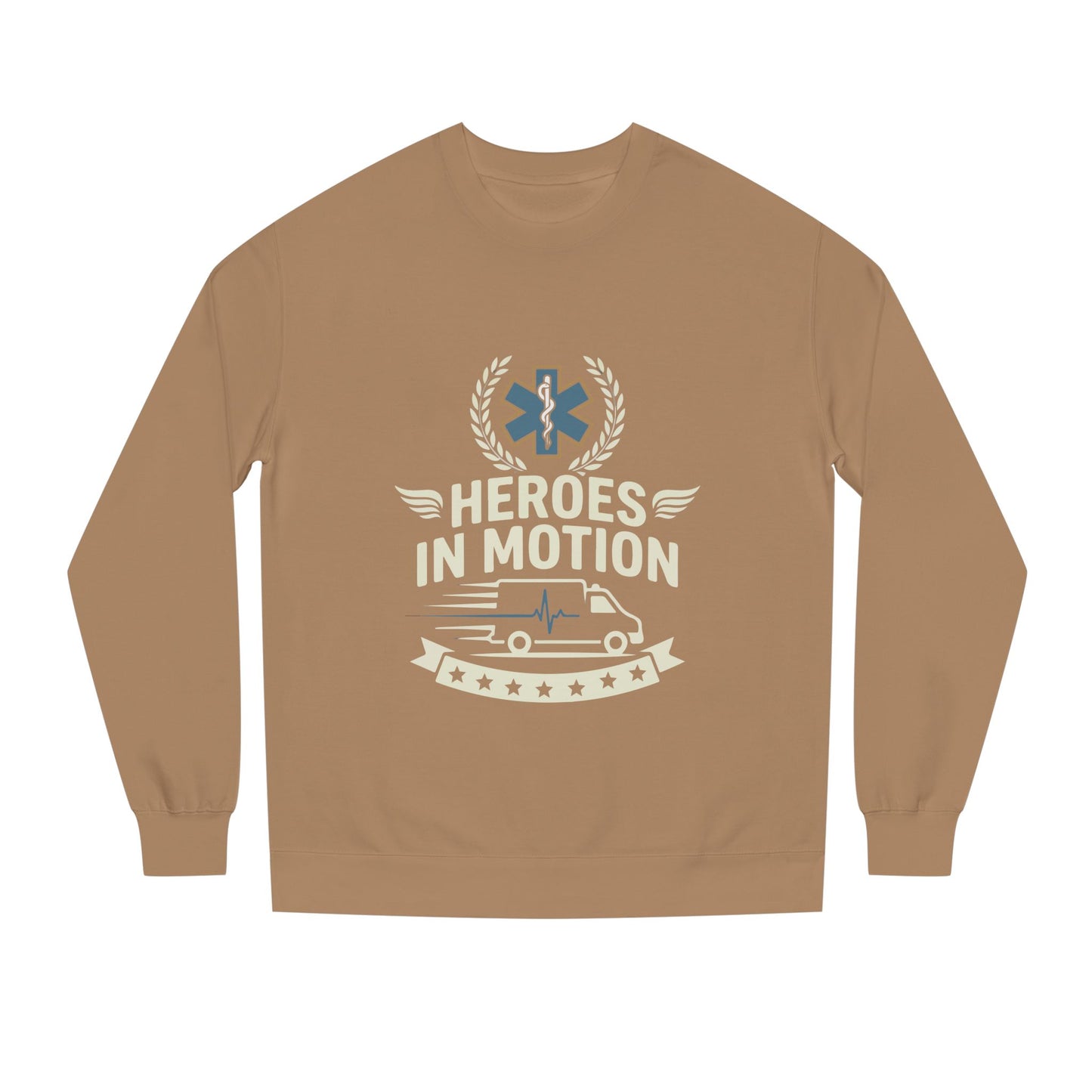 Heroes In Motion Sweatshirt — EMS Paramedic Tribute Crewneck