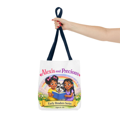 Children's Tote Bag – "Alexis and Precious" Early Readers Book Design