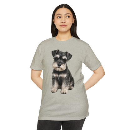 Schnauzer Puppy T-Shirt — Cute Dog Graphic Tee