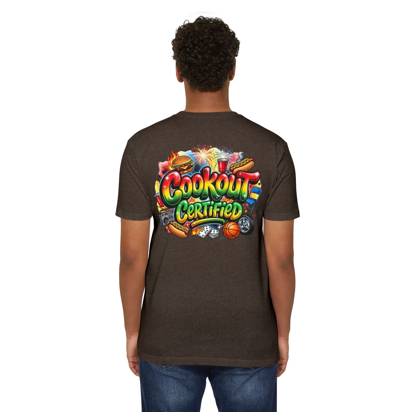 Cookout Certified T-Shirt — BBQ Party Graphic Tee for Summer, Family Gatherings & 4th of July