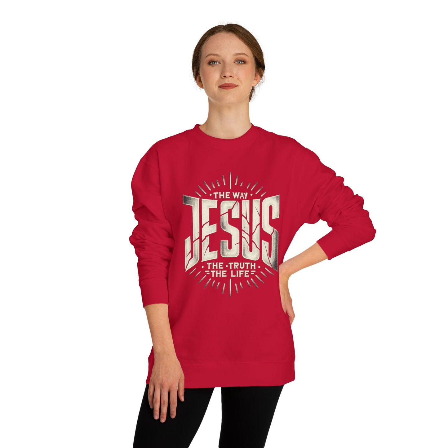Jesus "The Way, The Truth, The Life" Sweatshirt