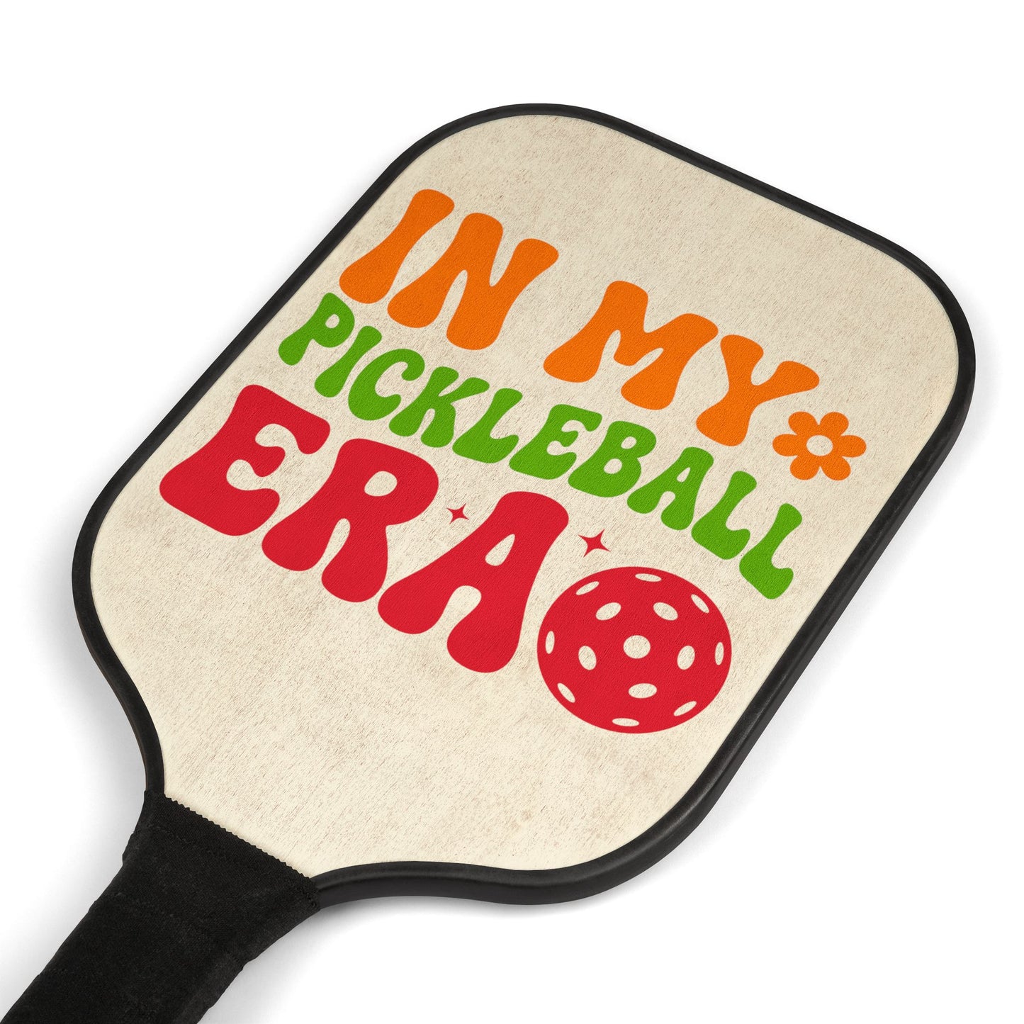 Pickleball Paddle Set — “In My Pickleball Era” Retro Graphic