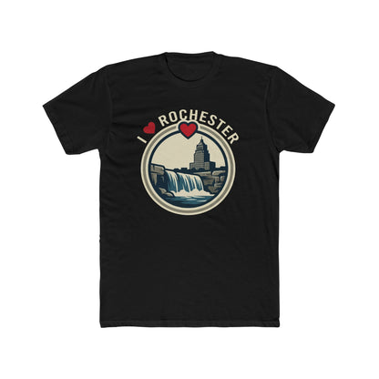 Rochester Heart Graphic Tee — I  Rochester Cityscape T-Shirt