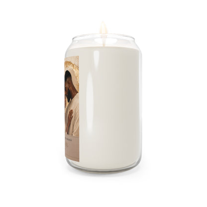 Soy Scented Candle 13.75oz — "I Have Found the One Whom My Soul Loves" Romantic Gift