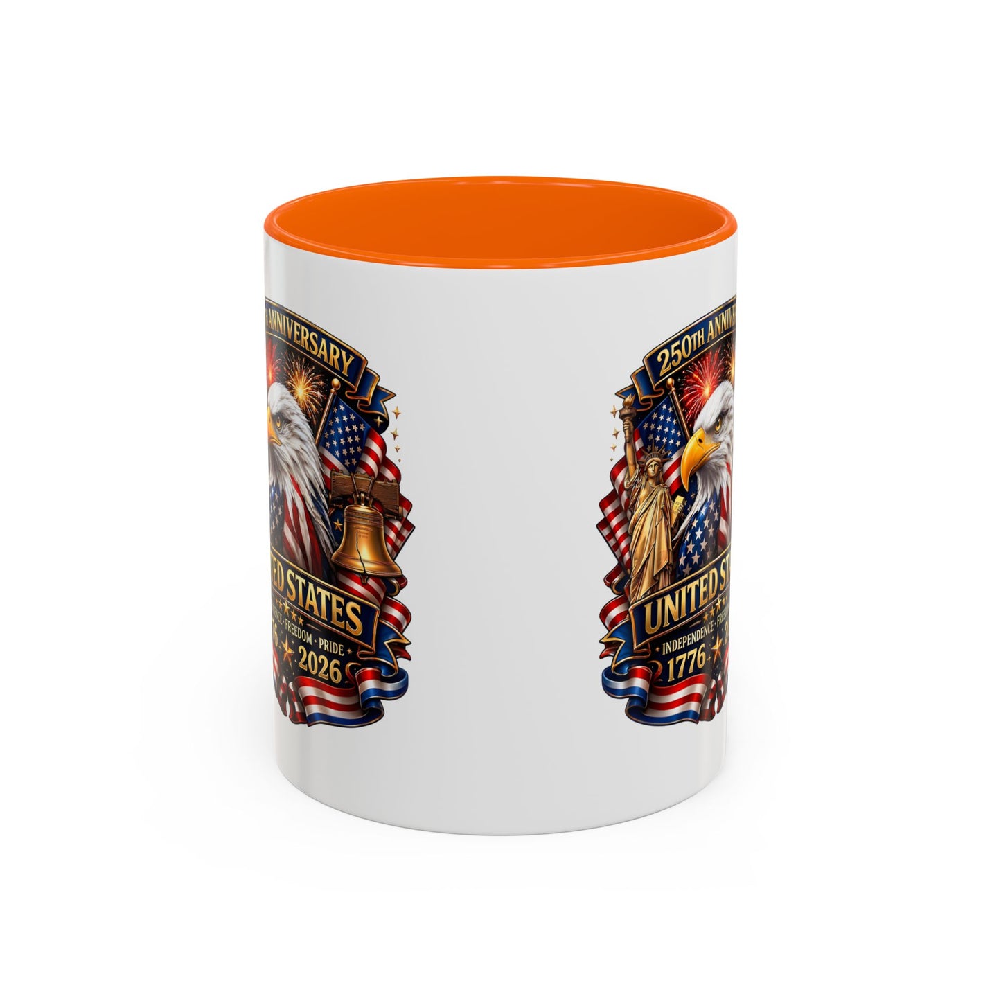 250th Anniversary United States Eagle Coffee Mug – Patriotic 1776–2026 Accent Mug