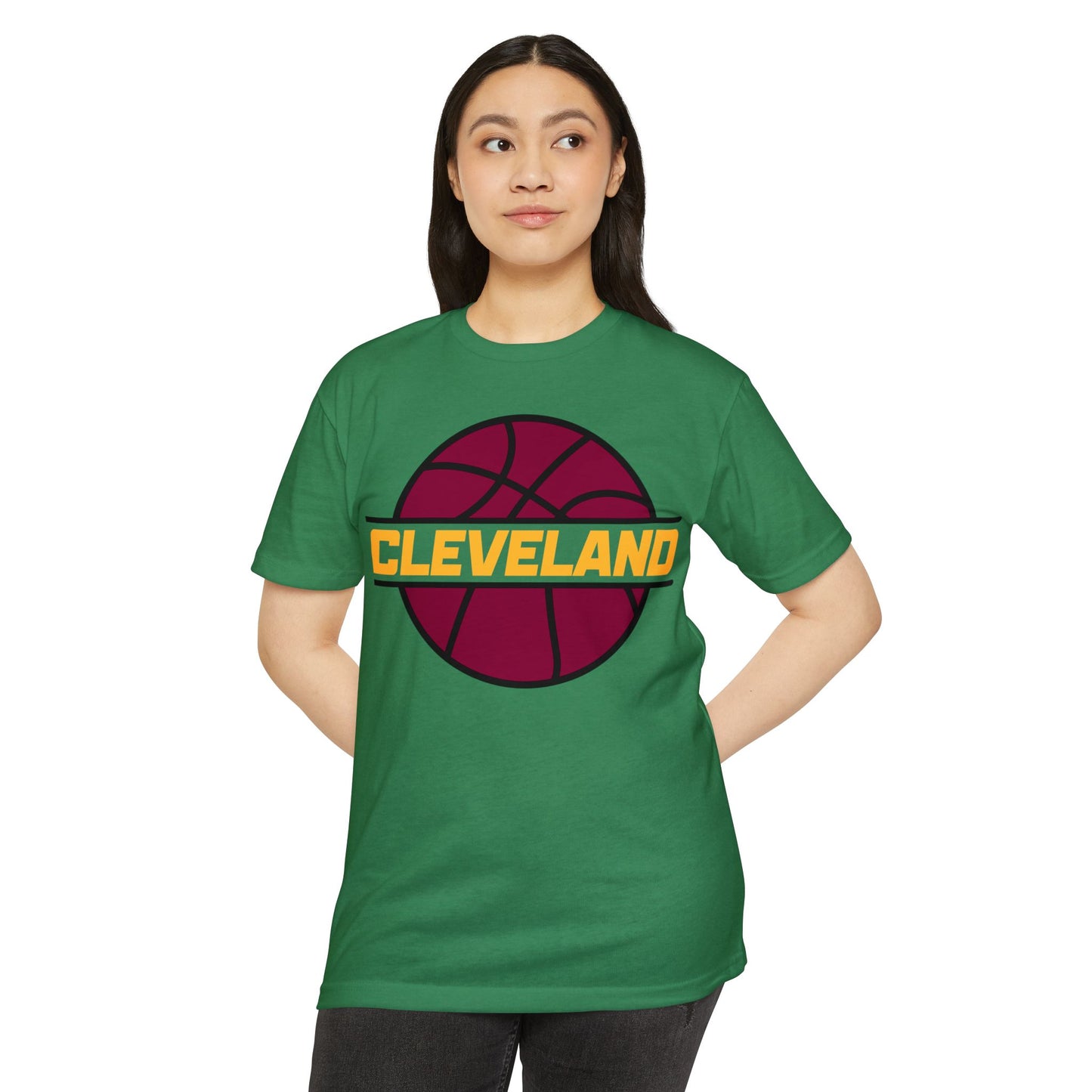 Cleveland Heart T-Shirt — Retro Script City Pride Tee