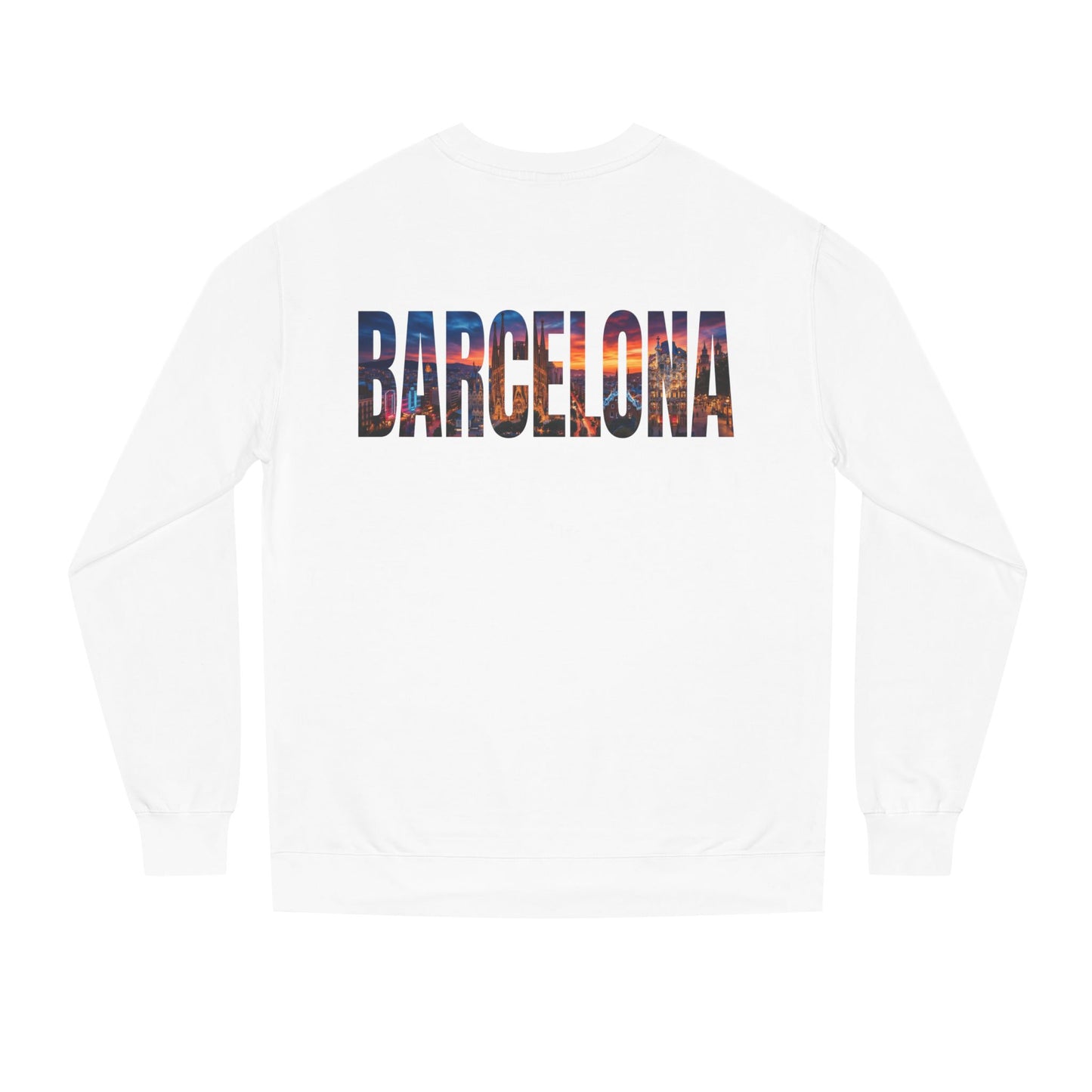 Barcelona Skyline Crewneck Sweatshirt