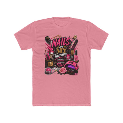 Nails Are My Therapy T-Shirt — Nail Tech & Manicurist Graphic Tee