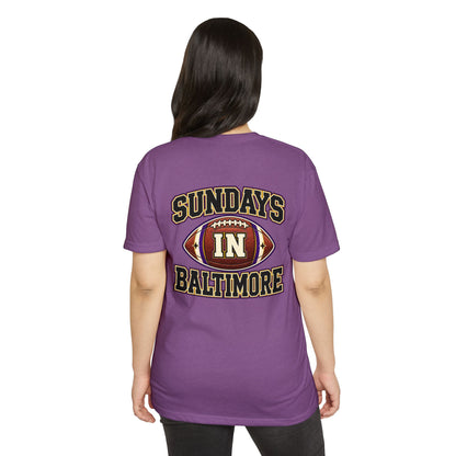 Sundays in Baltimore Football T‑Shirt