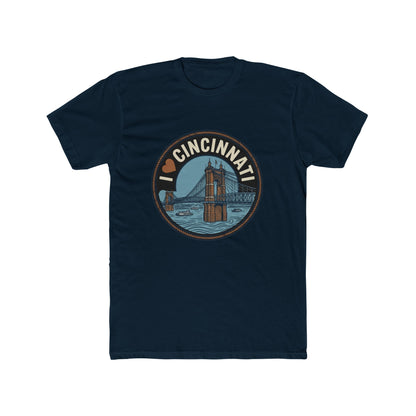 I Heart Cincinnati Tee — Cincinnati Skyline Crew T-Shirt