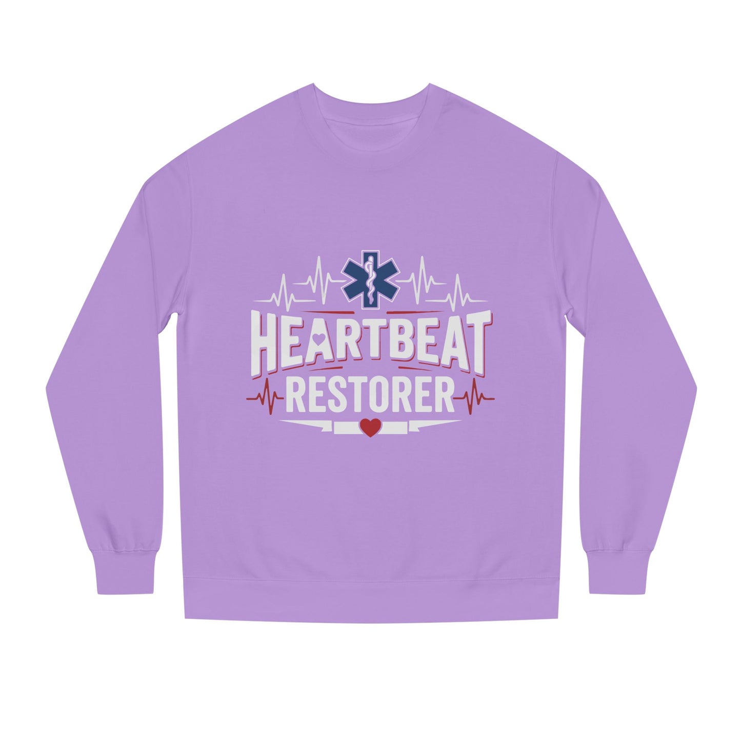 Heartbeat Restorer Sweatshirt — EMS Paramedic Crewneck for First Responders