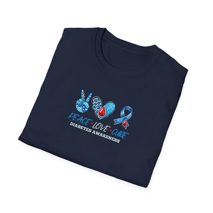 "Peace Love Cure" T-Shirt
