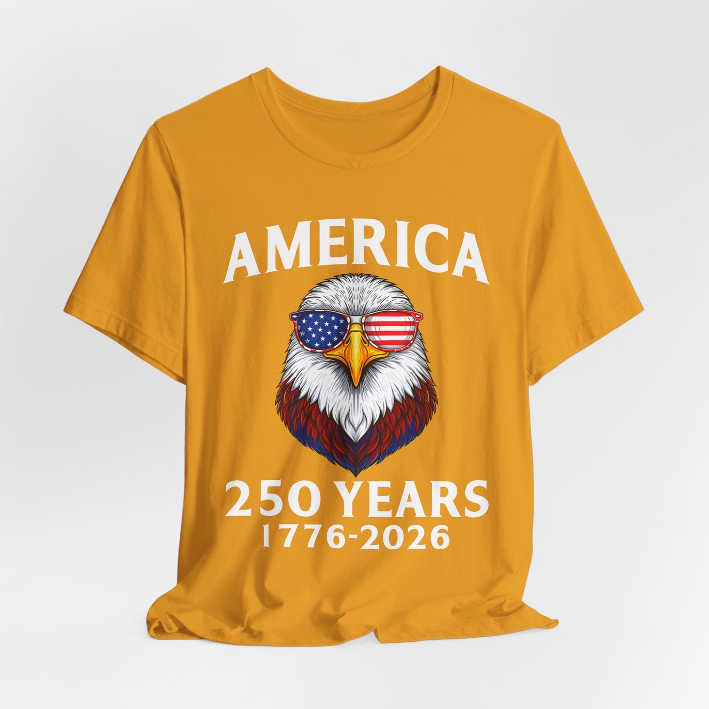America 250 Years Tee — Patriotic Bald Eagle 1776-2026 T-Shirt