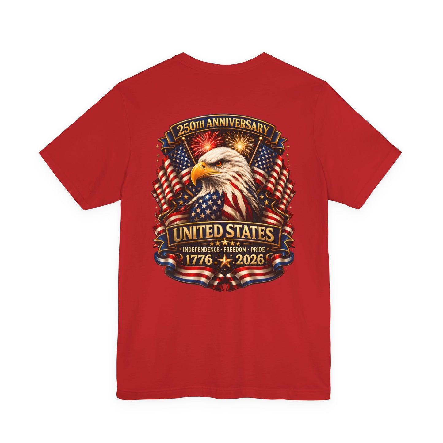 1776–2026 United States 250th Anniversary Eagle T-Shirt