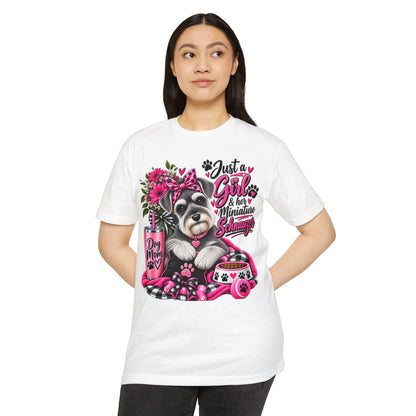 Just a Girl & Her Miniature Schnauzer T-Shirt
