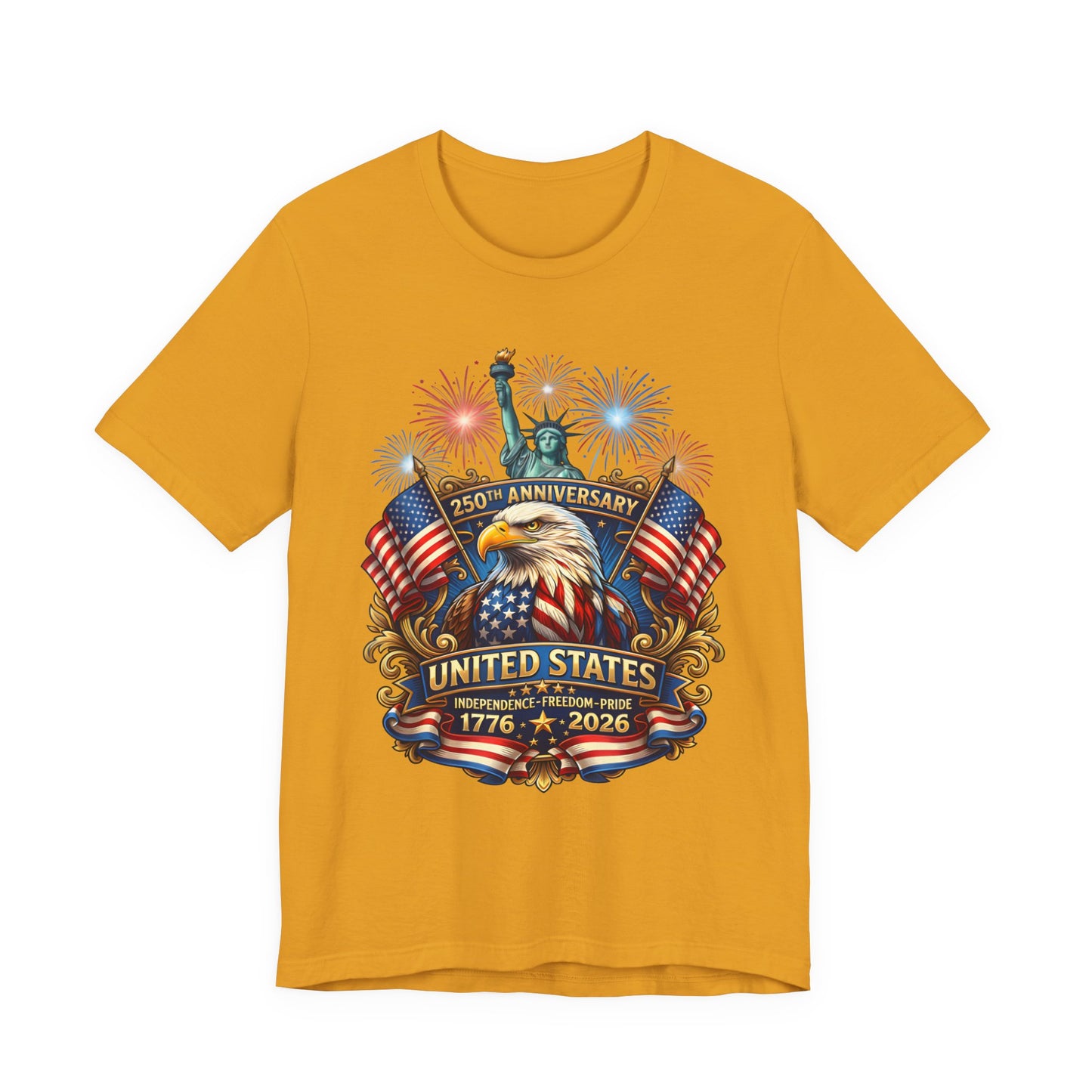 250th Anniversary United States Eagle T-Shirt – 1776–2026 Patriotic Tee