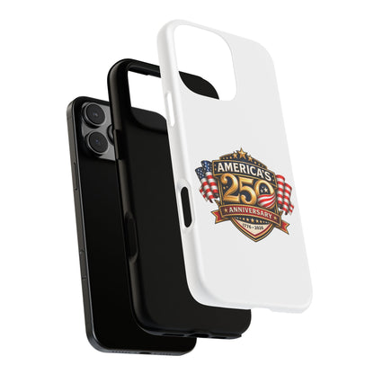 25th Anniversary Patriotic Phone Case — America’s Celebration Design