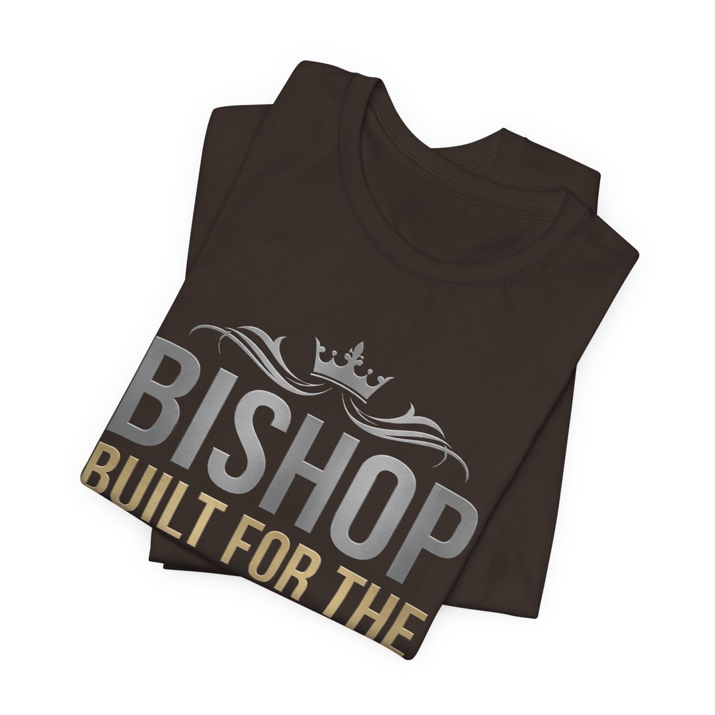 Bishop "Built for the Assignment" T-Shirt — Inspirational Church Leadership Tee