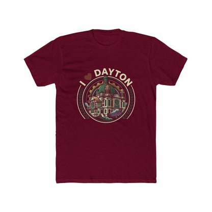 Dayton Vintage Landmark T‑Shirt — I  Dayton Cityscape Tee