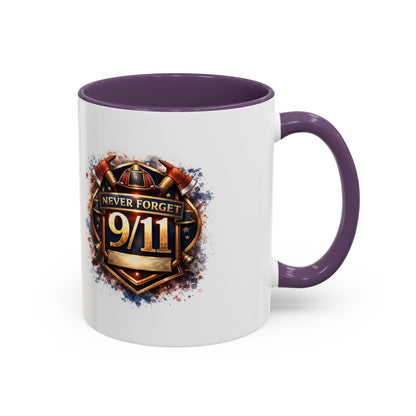Never Forget 9/11 Memorial Coffee Mug