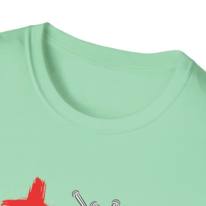 1 Cross + 3 Nails = 4 Given T-Shirt