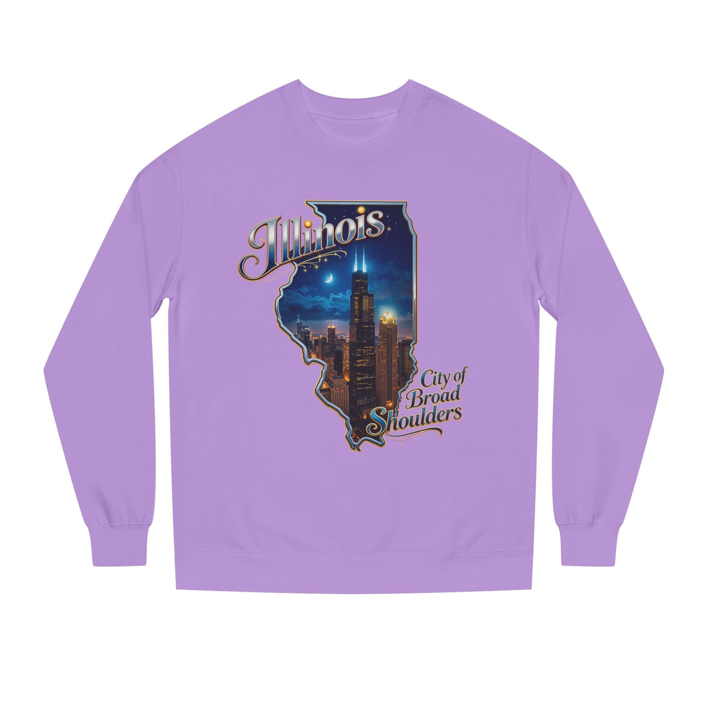 Illinois Skyline Sweatshirt – "City of Broad Shoulders" Crewneck