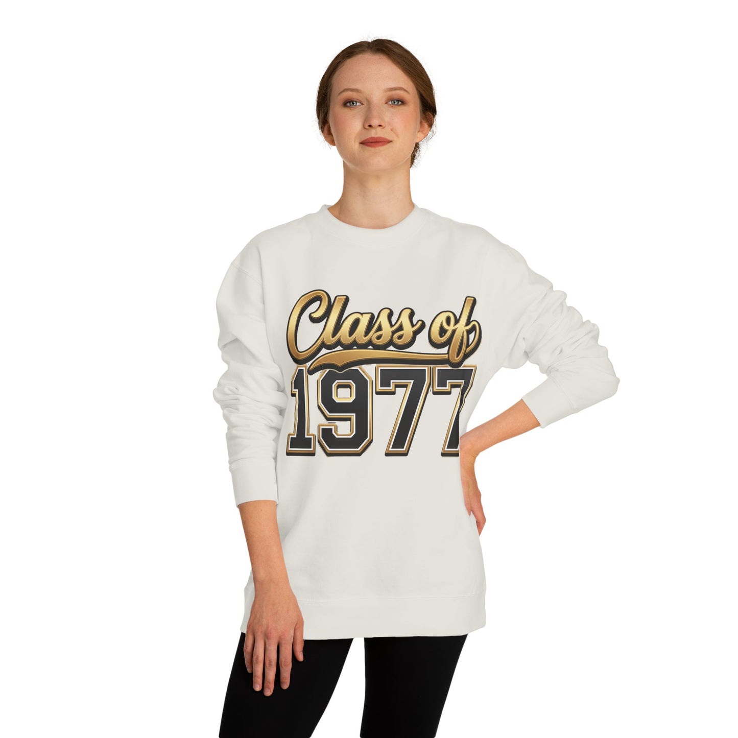 Class of 1977 Sweatshirt — Retro Graduation Reunion Crewneck