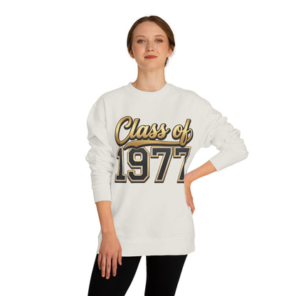 Class of 1977 Sweatshirt — Retro Graduation Reunion Crewneck