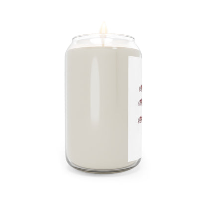 Soy Scented Candle 13.75 oz — Cozy Aromatherapy Jar (subtle logo design)