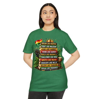 Inspirational Black History Leaders Graphic T-Shirt