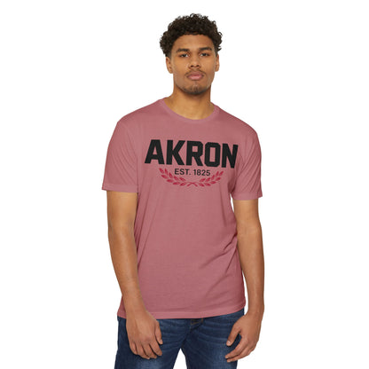 Akron EST. 1825 Retro City T-Shirt — Vintage Collegiate Tee